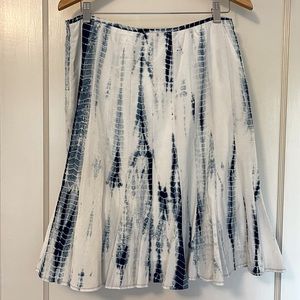 Lafayette 148 New York “Tie-Dye” Gored Skirt